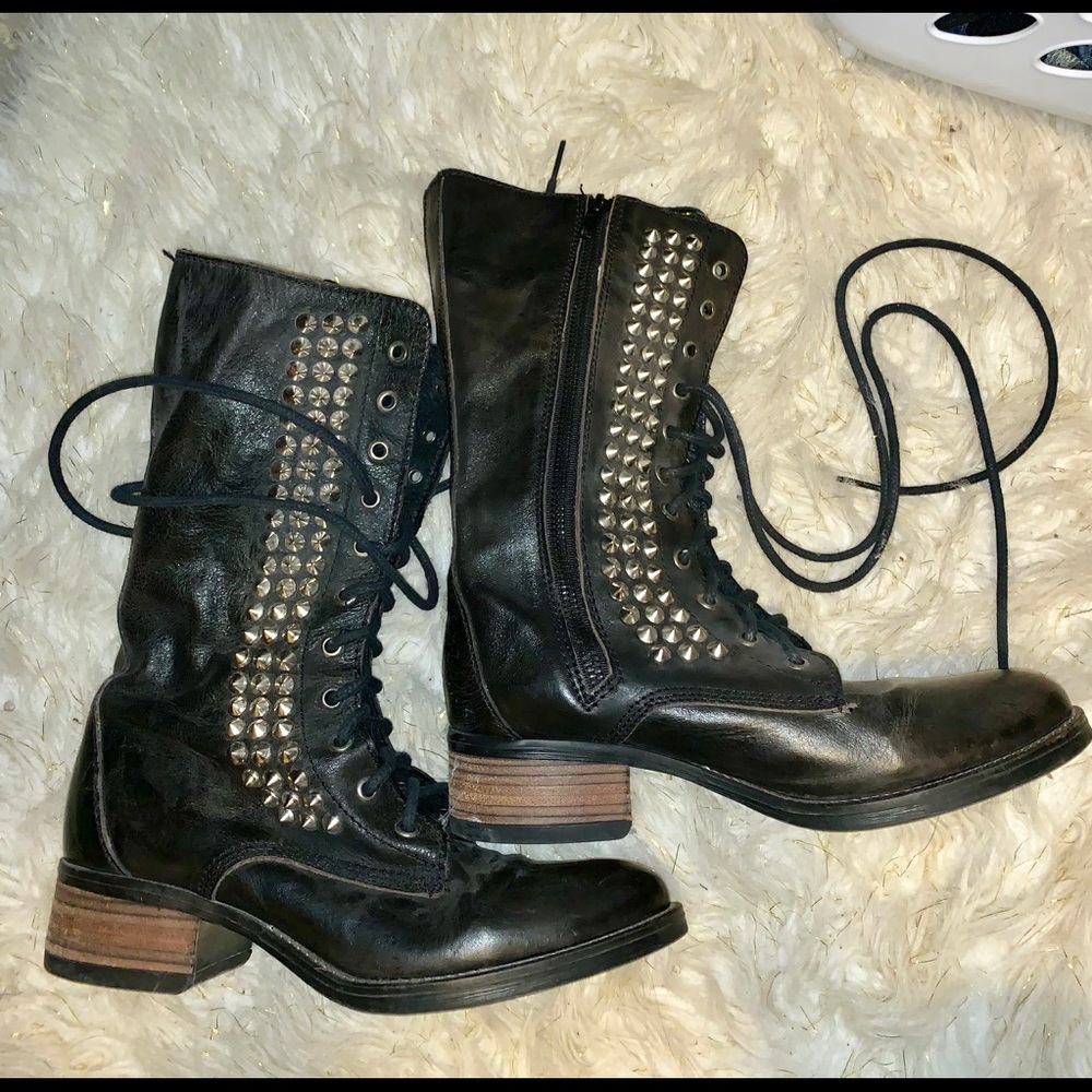 Steve Madden Combat Boots